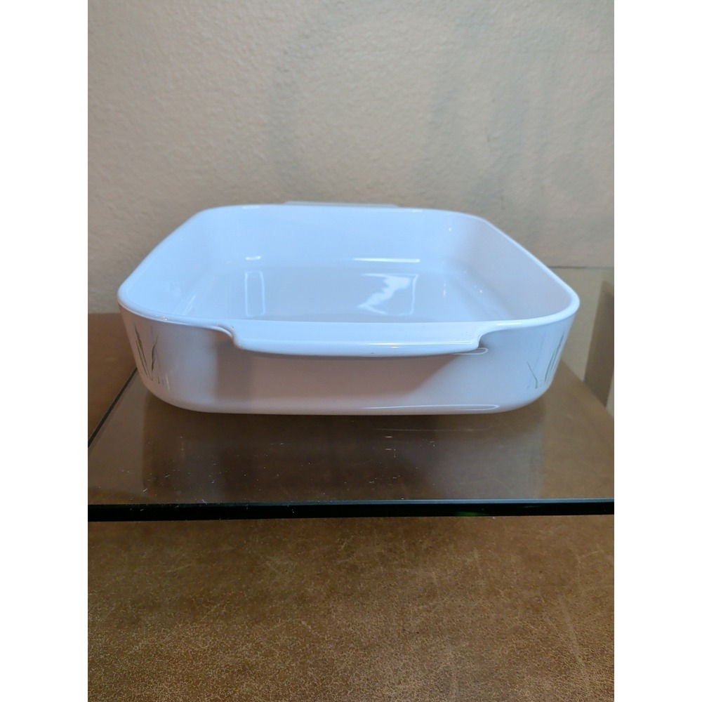 Vintage Corningware Shadow Iris A-21-B Lasagna Pan Rectangular Open Roaster 12.5 - Picture 6 of 10